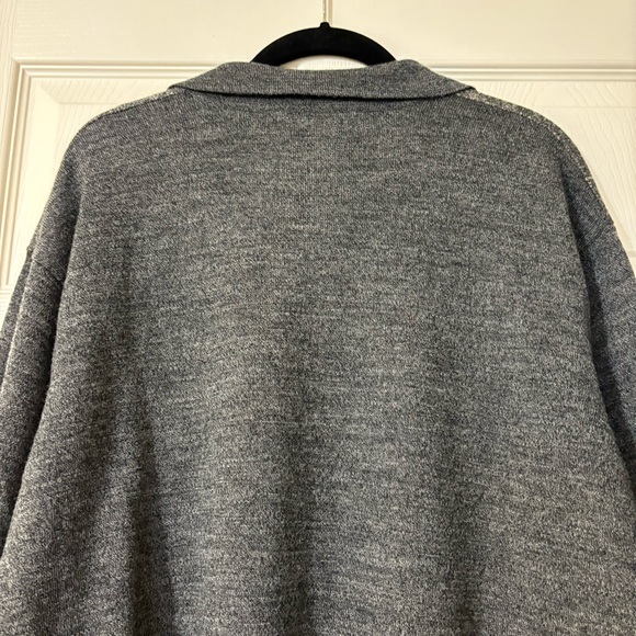 Pronto Uomo 1/4 Zip Wool Blend Sweater, Men's size L - Picture 4 of 10